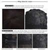 Universal cos wig, high-temperature silk long straight hair middle parting type 100cm style wig head cover, universal wig Application Scenario